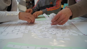 Un atelier d'écriture, des mots, des personnes